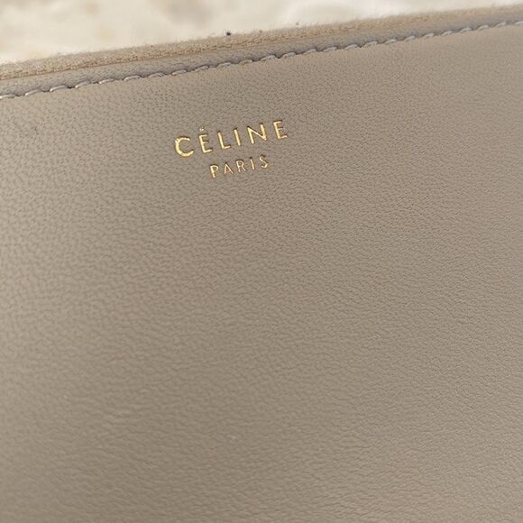 CELINE Bicolor Leather Zippy Zip Around Long Wallet - Picture 13 of 13